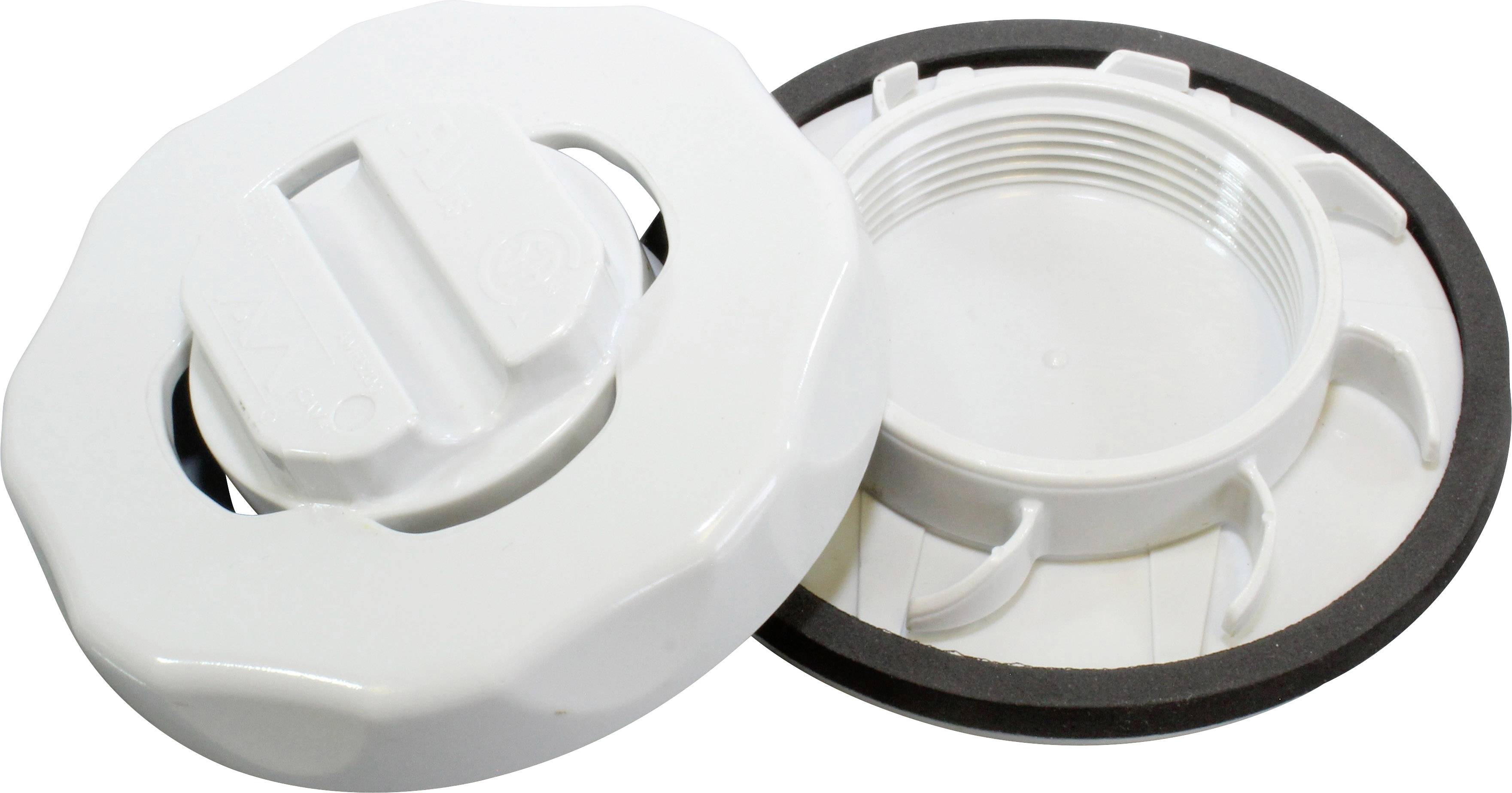 Hammond Electronics Gatenplug Polycarbonaat Lichtgrijs (Ø x h) 79 mm x 25 mm 1 stuk(s)