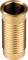 Brončani cilindrični priključak za cijev sa navojem.