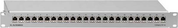Rutenbeck PP-Cat.6A iso-24/1 U 24 ulaza mreža patch panel 483 mm (19") CAT 6a 1 U  opremljena
