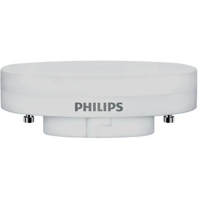 Kompaktna LED žarulja, bijela, sa dva male metalne čivije pri dnu. Natpis 'Philips' sa strane. Pogodna za raznovrsne primjene u unutarnjim prostorima.