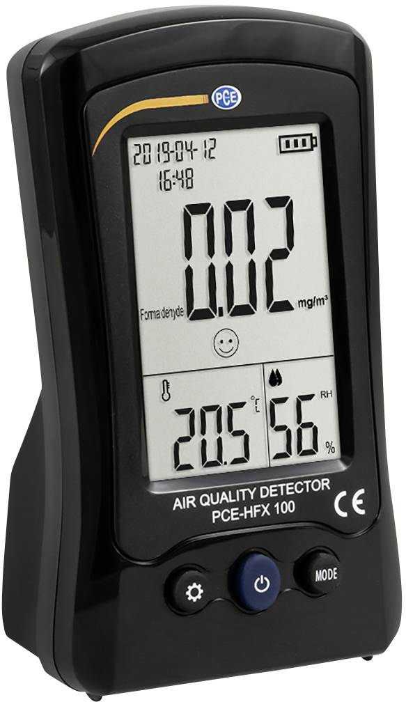 mjerač za formaldehid PCE Instruments PCE-HFX 100 temperatura, vlaga