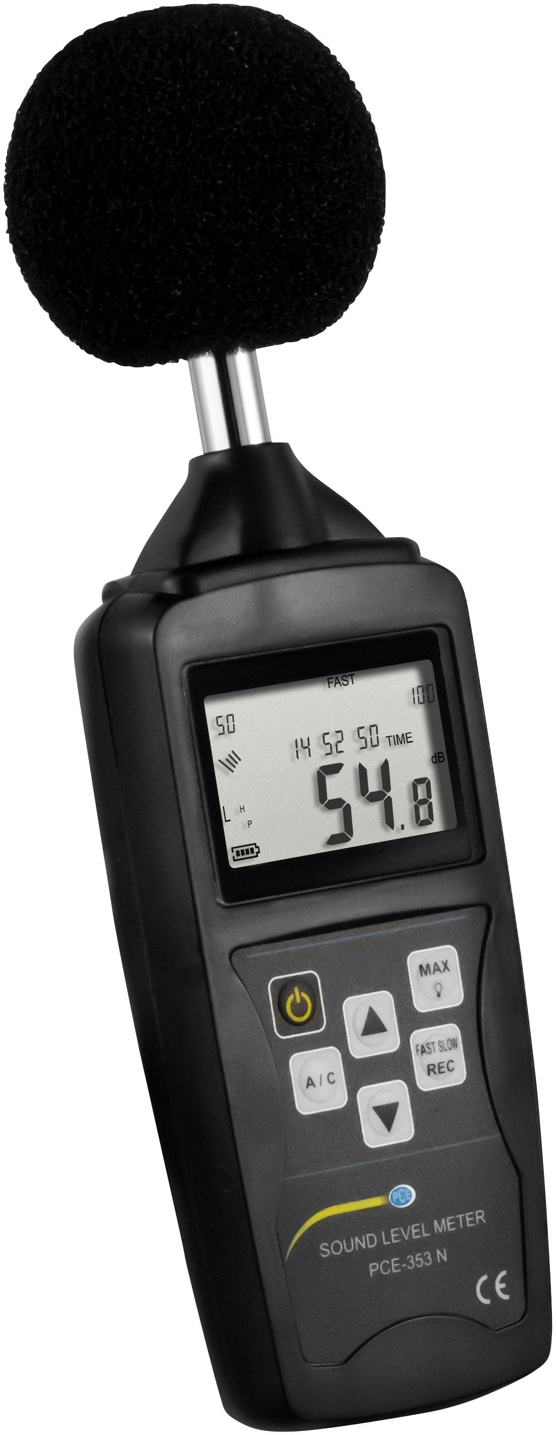 PCE Instruments mjerač razine zvuka PCE-353N 30 - 130 dB 31.5 Hz - 8 kHz