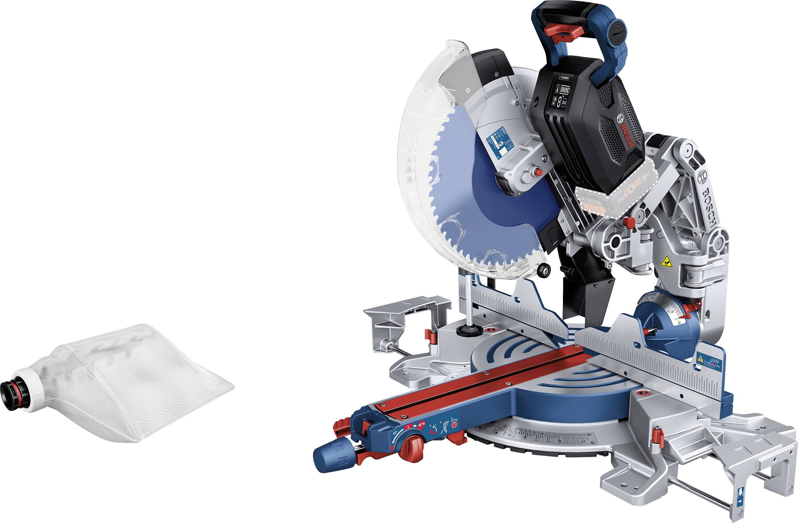 Bosch Professional BITURBO GCM18V-305 GDC Kap-/gers&aring;g batteridriven 2000 W inkl. Bluetooth Modul, exkl. batteri/laddare, Utan laddare 305 mm