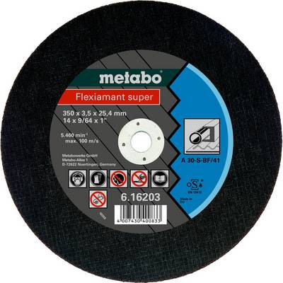 Metabo 616203000 rezna ploča ravna 350 mm 10 St. metal-0