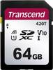 Transcend TS64GSDC420T SD kartica industrijsko 64 GB v30 Video Speed Class