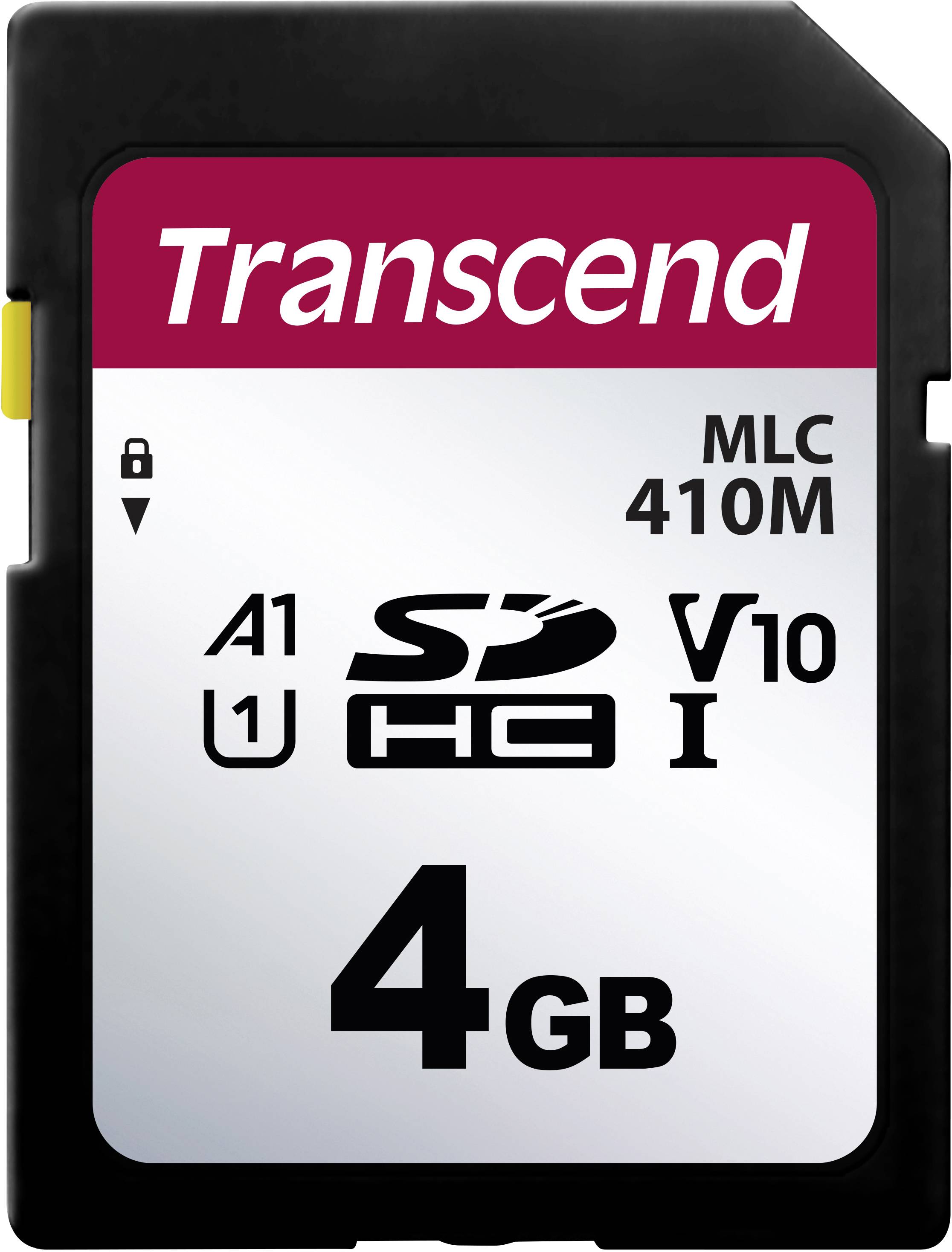 Transcend TS4GSDC410M SD kartica industrijsko 4 GB Class 10 UHS-I