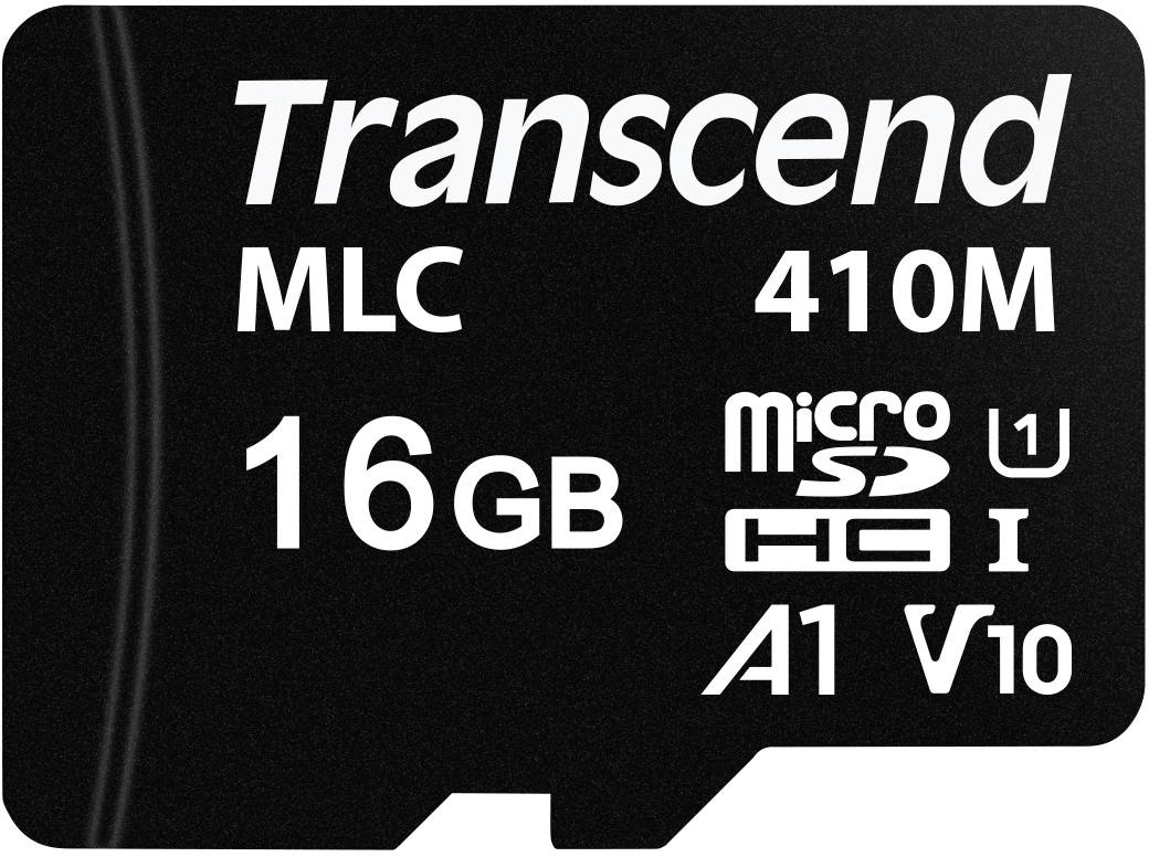 Transcend TS16GUSD410M microSD-kaart Industrial 16 GB Class 10 UHS-I