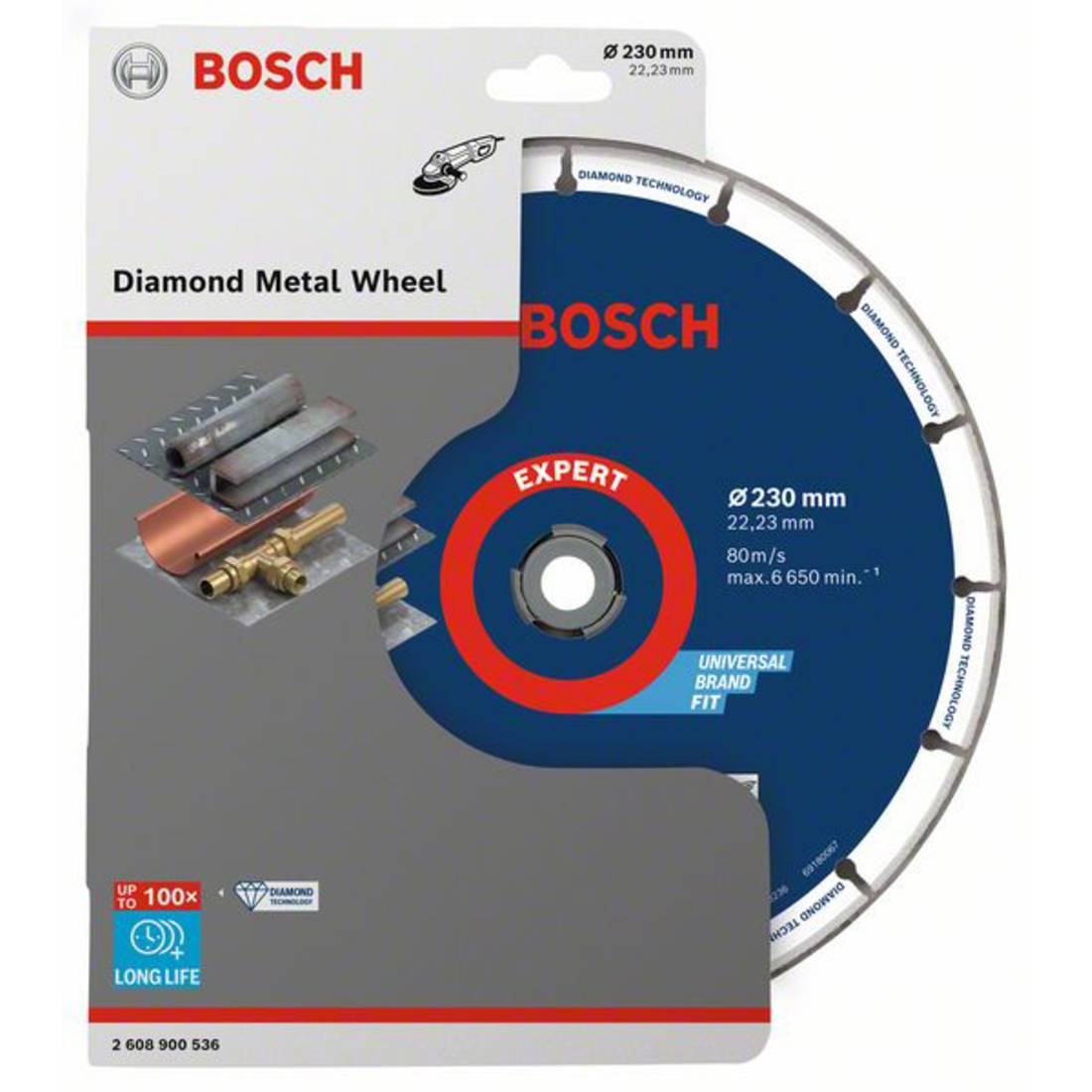Bosch Accessories 2608900666 EXPERT MultiMaterial Disque à