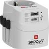 Skross 1302462 putni utikač PRO Light USB (AC)