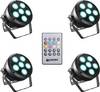 Cameo ROOT PAR 6 SET 1 led par reflektor Broj LED: 6 12 W crna