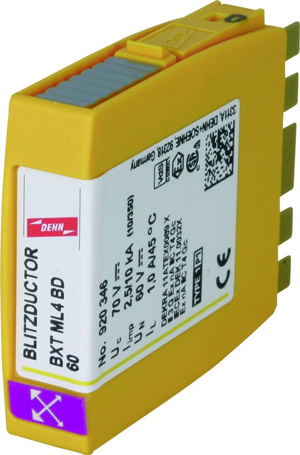 DEHN 920346 BXT ML4 BD 60 kombinirani odvodnik   20 kA  1 St.