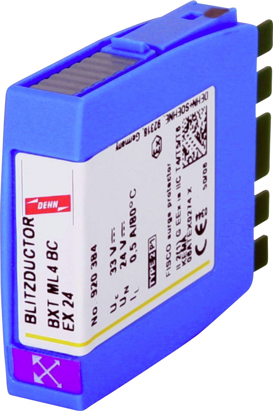 DEHN 920384 BXT ML4 BC EX 24 kombinirani odvodnik 20 kA 1 St.