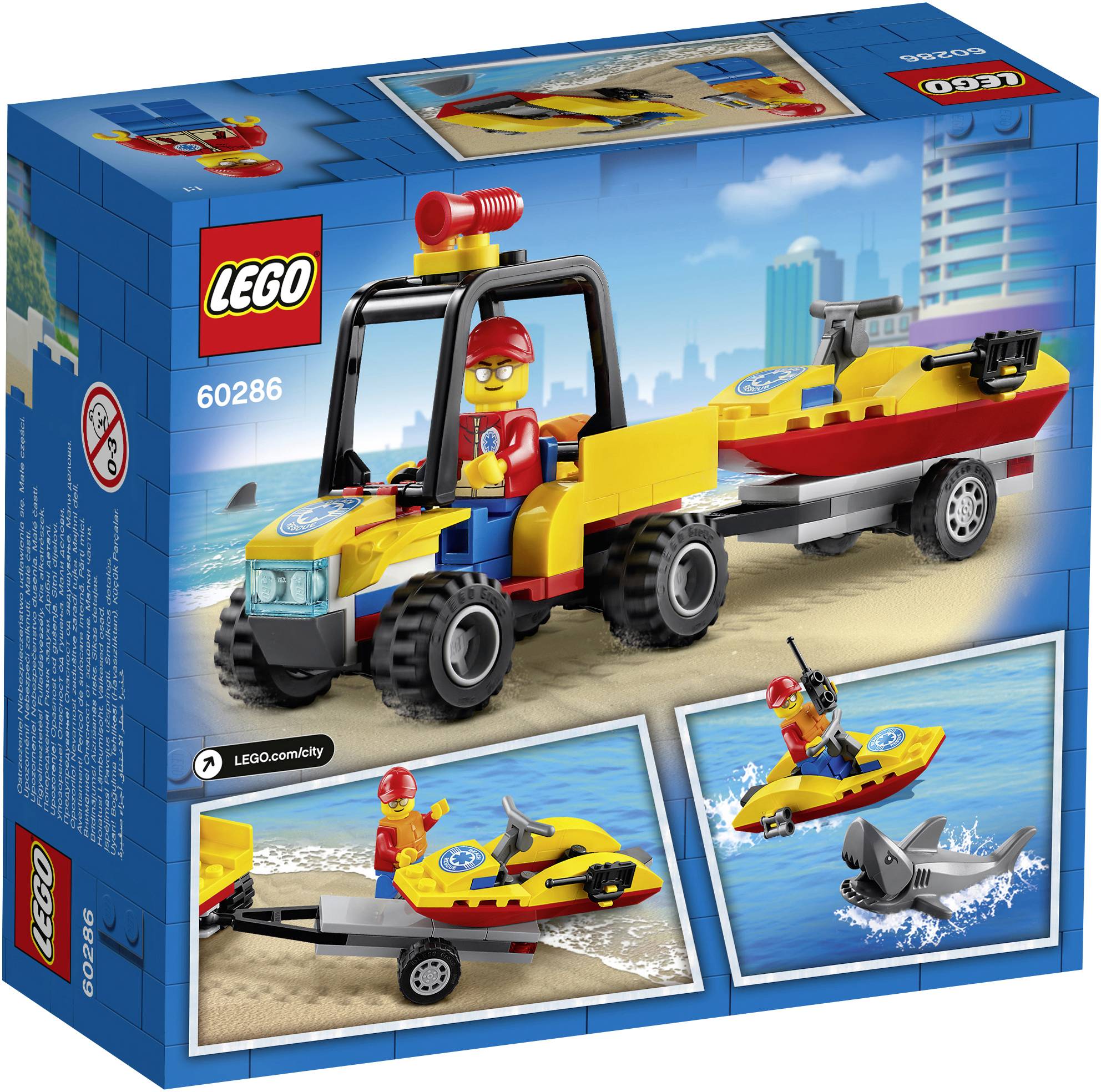 60286 LEGO CITY Quad za spa avanje na pla i AC group webshop