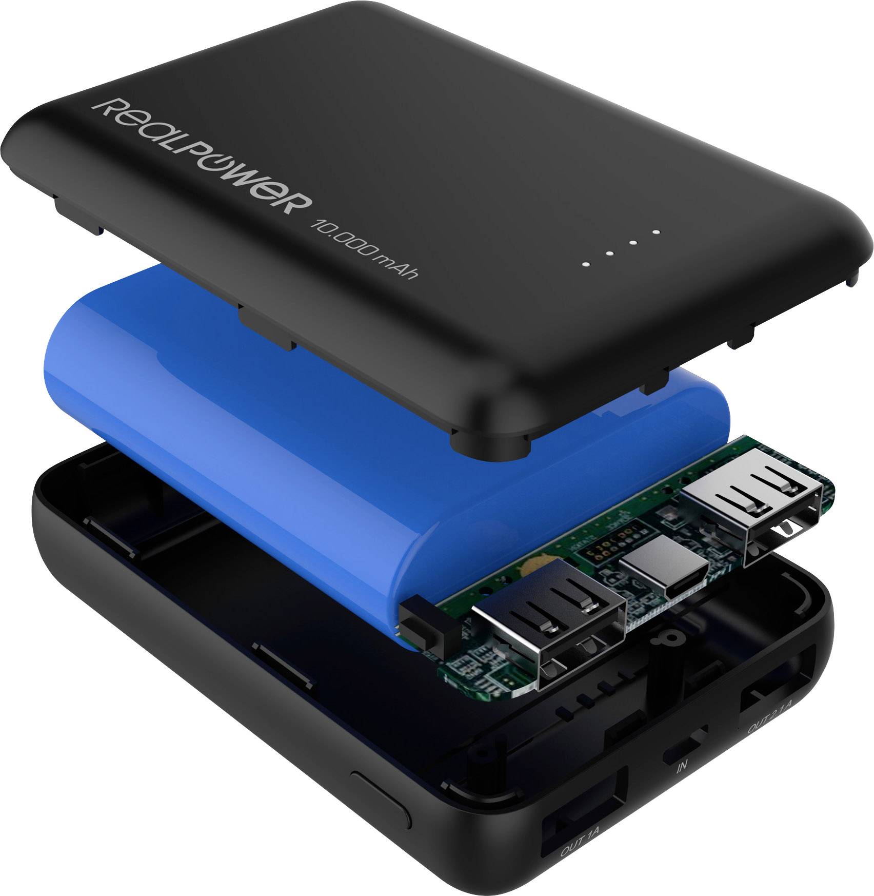 Ultron PB-10000 powerbank (rezervna baterija) 10000 mAh LiPo crna-2