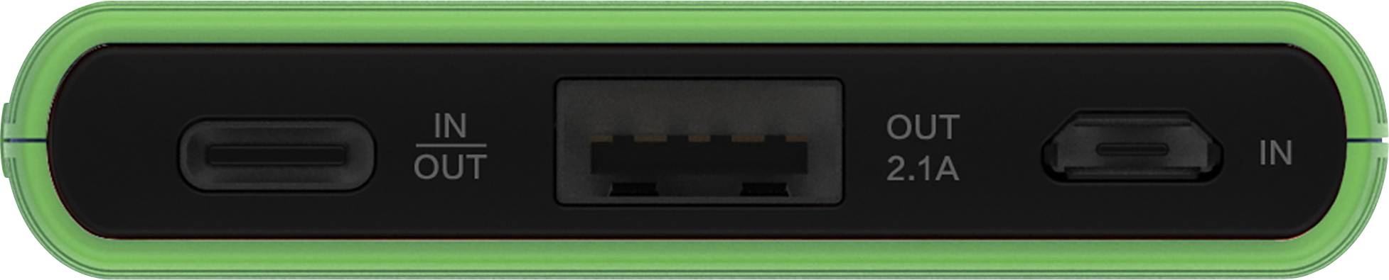 Terratec P50 powerbank (rezervna baterija) 5000 mAh LiPo zelena-1