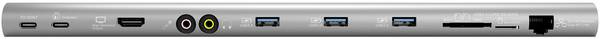 Terratec USB-C® priključna stanica  CONNECT C6 Pogodno za marku: Universal