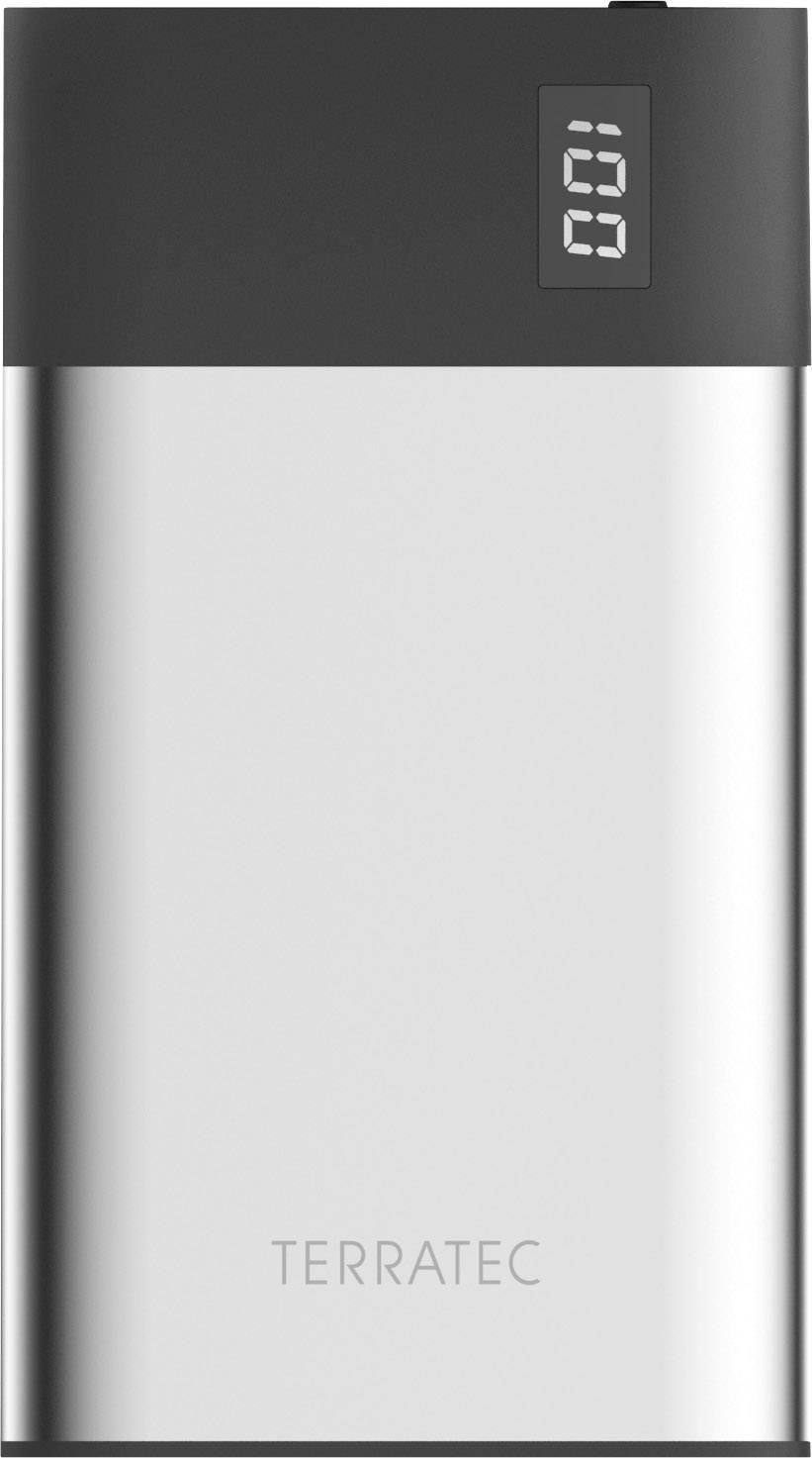 Terratec P40 Slim powerbank (rezervna baterija) 4000 mAh LiPo crno-srebrna-4