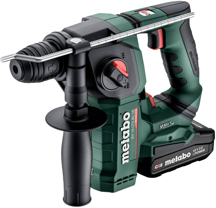 Metabo BH 18 LTX BL 16 600324500 Borrhammare batteri 18 V 2 Ah Li-Ion