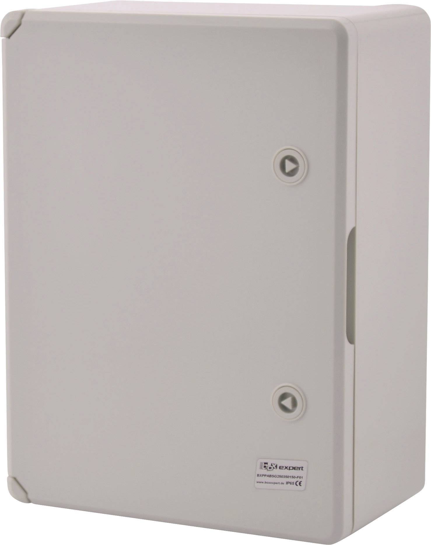 Boxexpert BXPPABSG250350150-F01 Schakelkast 250 x 350 x 150 ABS Lichtgrijs 1 stuk(s) afbeelding