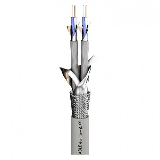 Sommer Cable 100-1156-02C Signaalkabel 4 x 0.26 mm² Grijs per meter