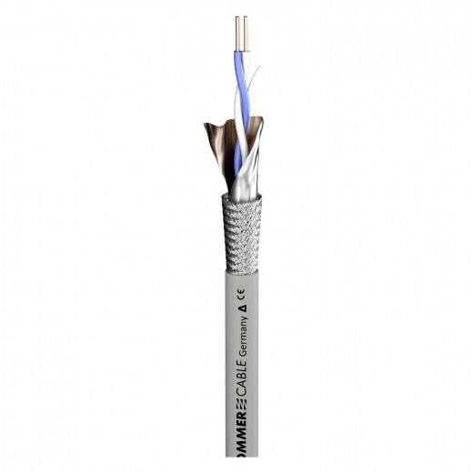 Sommer Cable 100-1156-01C Signaalkabel 1 x 2 x 0.26 mm² + 2 x 0.26 mm² Grijs per meter