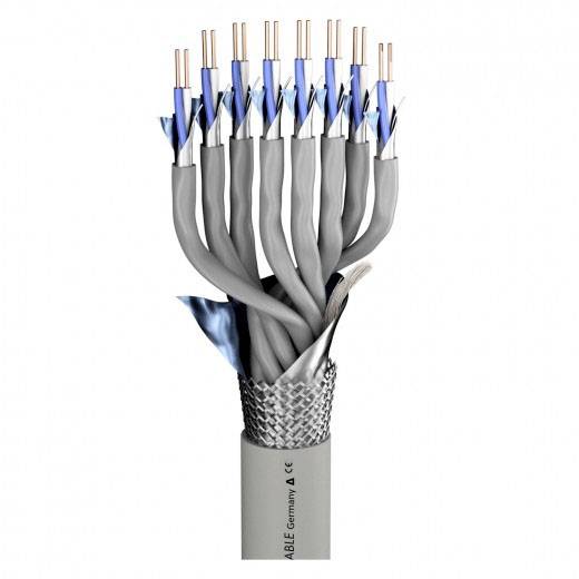 Sommer Cable 100-1156-08C Signaalkabel 16 x 0.26 mm² Grijs per meter