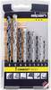 Alpen 0000802122100 TM 9/1 9-dijelni sortiment univerzalnih svrdla metal, kamen, beton, drvo, zidano 3 mm, 4 mm, 5 mm, 6 mm, 8 mm