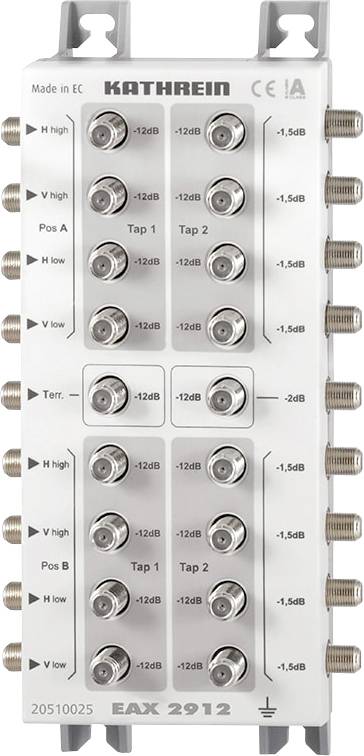 Kathrein EAX 2912 Satellietsignaalverdeler 950 -2150 MHz