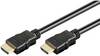 TECHly HDMI priključni kabel HDMI A utikač, HDMI A utikač 1.00 m crna ICOC-HDMI-4-010NE HDMI kabel