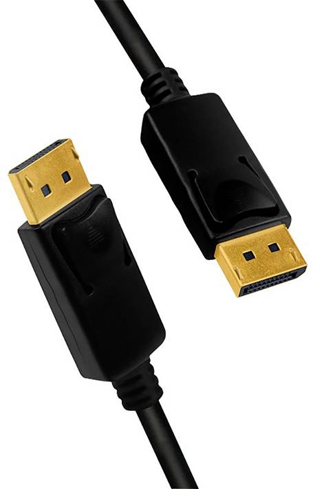 TECHly DisplayPort priključni kabel DisplayPort utikač 3.00 m crna ICOC-DSP-A14-030NT USB kabel-2
