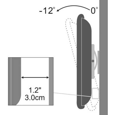 TECHly ICA-LCD-900 zidni držač za TV 33,0 cm (13") - 76,2 cm (30") mogučnost savijana-4