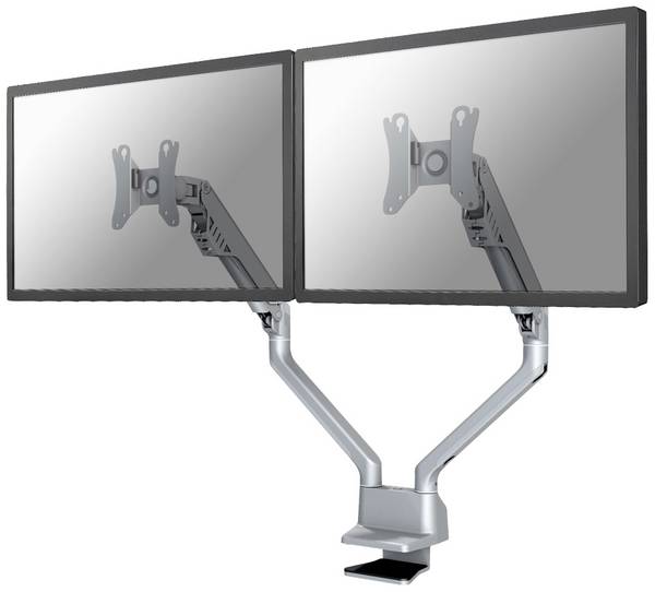 <br>  Neomounts<br>  FPMA-D750DSILVER<br>  <br>  stolni nosač za monitor<br>  25,4 cm (10") - 81,3 cm (32")<br>  okretni, rotirajuči, mogučnost savijana, podesiv po visini<br>  siva<br>