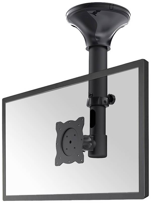 <br>  Neomounts<br>  FPMA-C025BLACK<br>  <br>  stropni nosač za monitor<br>  1 Zaslon(i)<br>  25,4 cm (10") - 76,2 cm (30")<br>  crna<br>  mogučnost savijana, stropni nosač, rotirajuči, podesiv po visini<br>