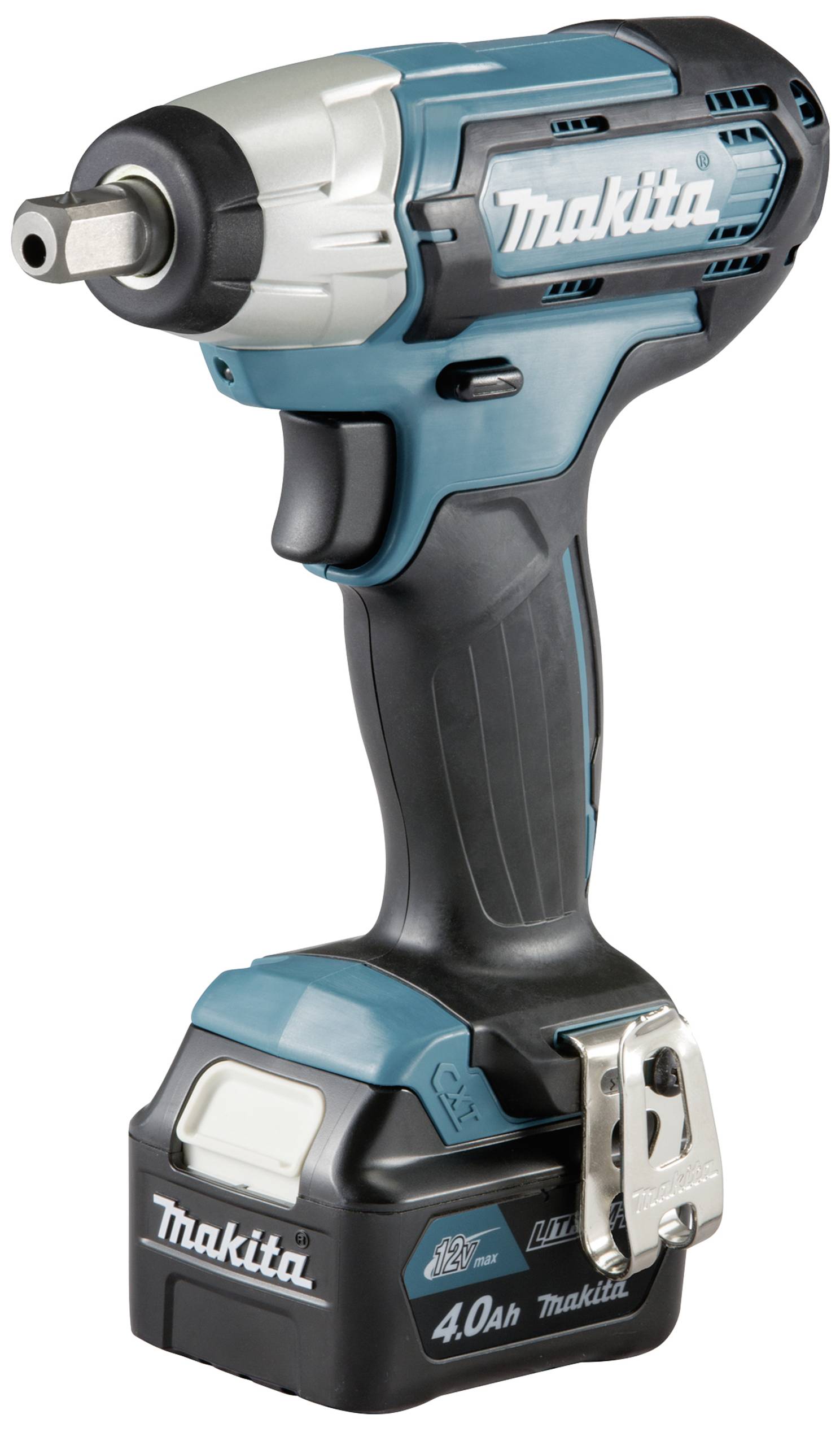 Makita TW141DSMJ TW141DSMJ Slagskruvdragare batteri 145 Nm 12 V Antal batterier som ing&aring;r 2 4 Ah inkl. laddare