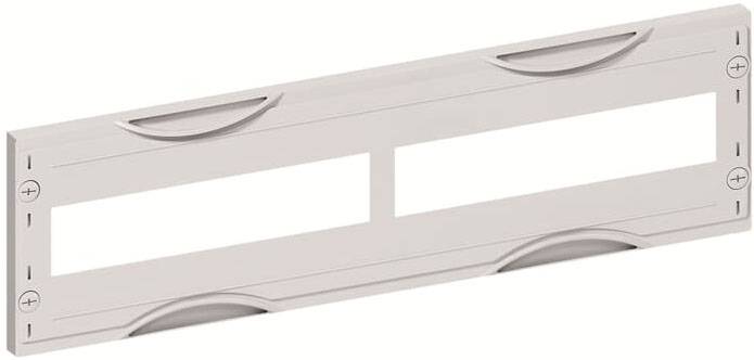 Striebel & John 2CPX062812R9999 AS21 afdekking 150x500mm m.sleuf accessoires CombiLine inbouwsysteem voor binnen Cover Aantal rijen 1 Kunststof Grijs 1 stuk(s)