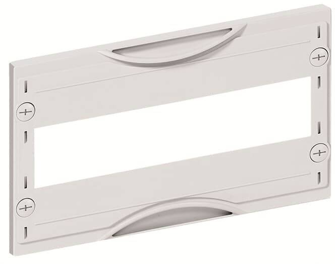 Striebel & John 2CPX062802R9999 AS11 afdekking 150 x 250 mm m.sleuf accessoires CombiLine inbouwsysteem Cover Aantal rijen 1 Kunststof Grijs 1 stuk(s)