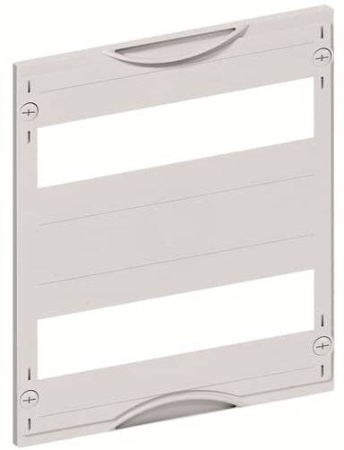 Striebel & John 2CPX062832R9999 AS212 afdekking 300 x 250 mm m. sleuf accessoires CombiLine inbouwsysteem voor binnen Cover Aantal rijen 2 Kunststof Grijs 1