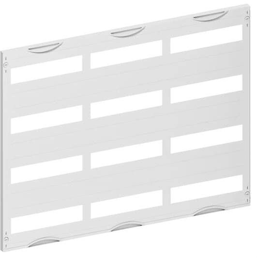 Striebel & John 2CPX062852R9999 AS234 afdekking 600x750 mm m.sleuf accessoires CombiLine inbouwsysteem voor binnen Cover Aantal rijen 4 Kunststof Grijs 1