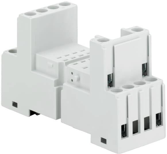 ABB CR-M4SS Aansluitaccessoires Met testknop (b x h) 27 mm x 42.5 mm 1 stuk(s) afbeelding