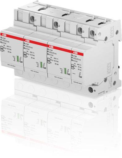 ABB OVR T1-T2 3N 12.5-440s P QS Overspanningsveilige afleider 12.5 kA 1 stuk(s)