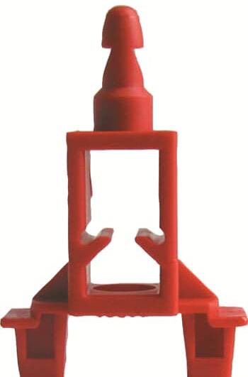 Striebel & John 2CPX062733R9999 ED135P40 afstandsstuk 25 mm verpakkingseenheid 40 stuks Distance piece Kunststof 1 stuk(s)