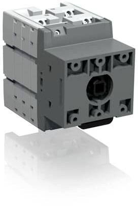 Sivi električni kontaktor s više mounting points-a, pogodan za ugradnju u razvodne ormare za upravljačke primjene.