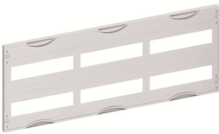 Striebel & John 2CPX062824R9999 AS32 afdekking 300x750 mm m.sleuf accessoires CombiLine inbouwsysteem voor binnen Cover Aantal rijen 2 Kunststof...