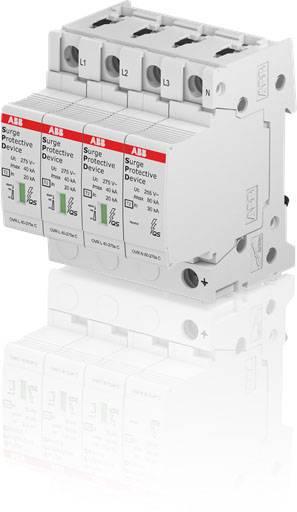 ABB OVR T2 3N 40-275s P QS Overspanningsveilige afleider 20 kA 1 stuk(s)