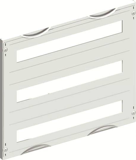 Striebel & John 2CPX062764R9999 AS22H afdekking 300x500 smissl.hor. SmissLine afdekking Cover Aantal rijen 3 Kunststof Grijs 1 stuk(s)