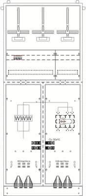 Striebel & John 2CPX032959R9999 KS4274 Distributiekast Opbouw (op muur) Aantal rijen: 3 Inhoud: 1 stuk(s)