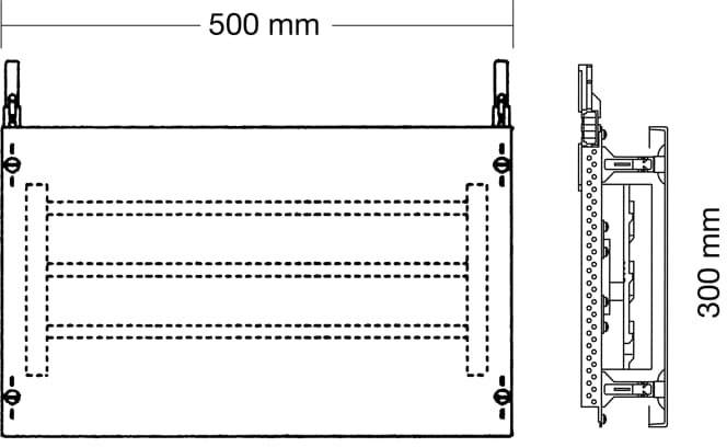 Striebel & John 2CPX037809R9999 ED56A combi-set SS-systeem 2RE/BH000, 2FB Montageset 3-polig 250 A 1 stuk(s)