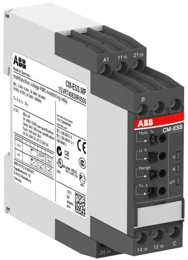 ABB CM-ESS.MS 1SVR730830R0500 naponski nadzorni relej Broj relejnih izlaza: 2