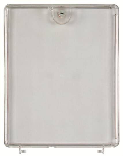 Striebel & John 2CPX021209R9999 ZP100-verzegelklep 260 x 210 x 20 mm transparant, voor ZG105 Klep van de verzegeling Aantal rijen 1 Kunststof 1 stuk(s)