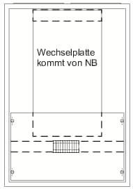 Striebel & John 2CPX032263R9999 KS453 Distributiekast Opbouw (op muur) Aantal groepen: 0 Aantal rijen: 2 Inhoud: 1 stuk(s)